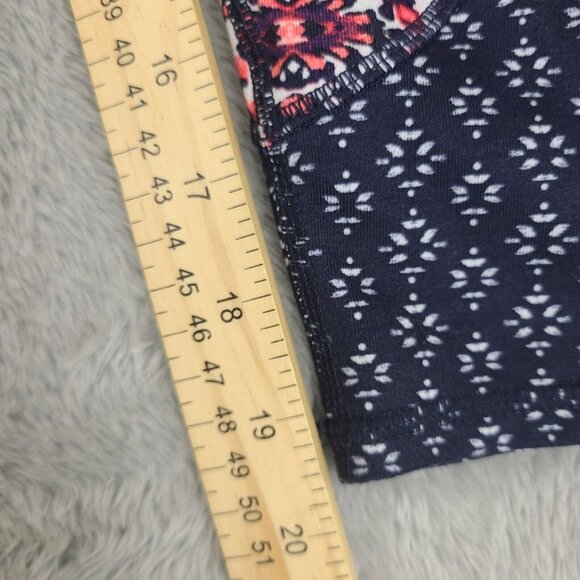 Athleta High Rise Indigo Shores Chauranga Capri Leggins Sz XXS - Picture 6 of 8